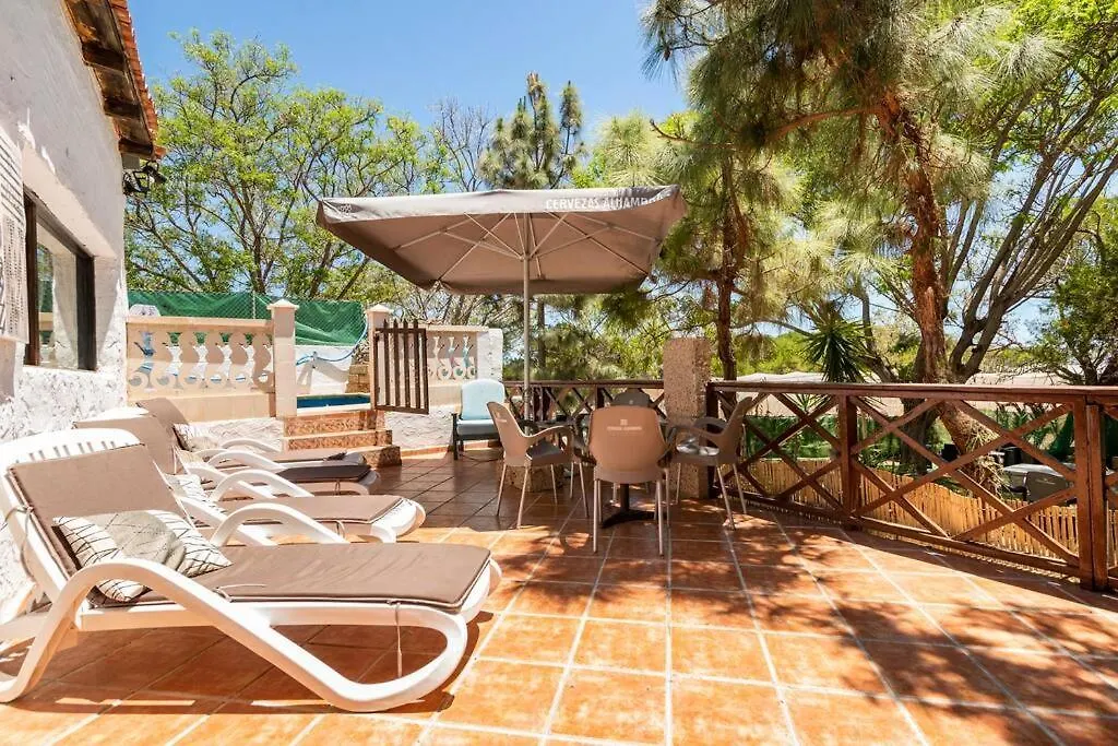Chalet Romantico Stile Canario. Spa&Relax Granadilla De Abona Сasa de vacaciones